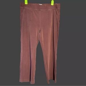 Duluth Wide Leg Stretch Pants Maroon XXL
